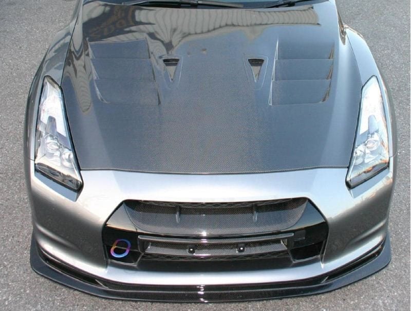 Top Secret Aero Vented Hood, FRP-0