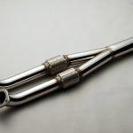 Top Secret Front Pipe, Stainless Steel-0
