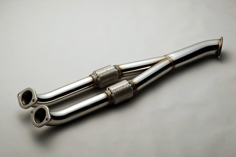 Top Secret Front Pipe, Stainless Steel-0