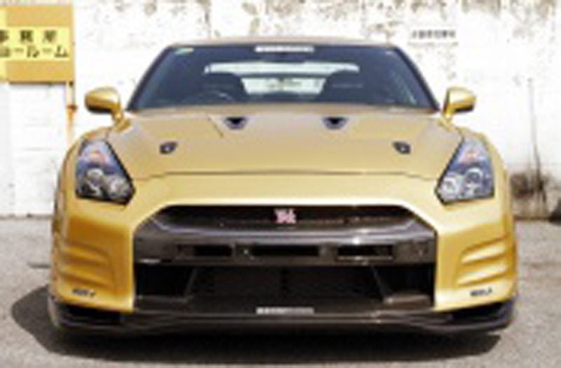 Top Secret G-Effect Front Bumper and Carbon Diffuser Set for the R35 GT-R-0