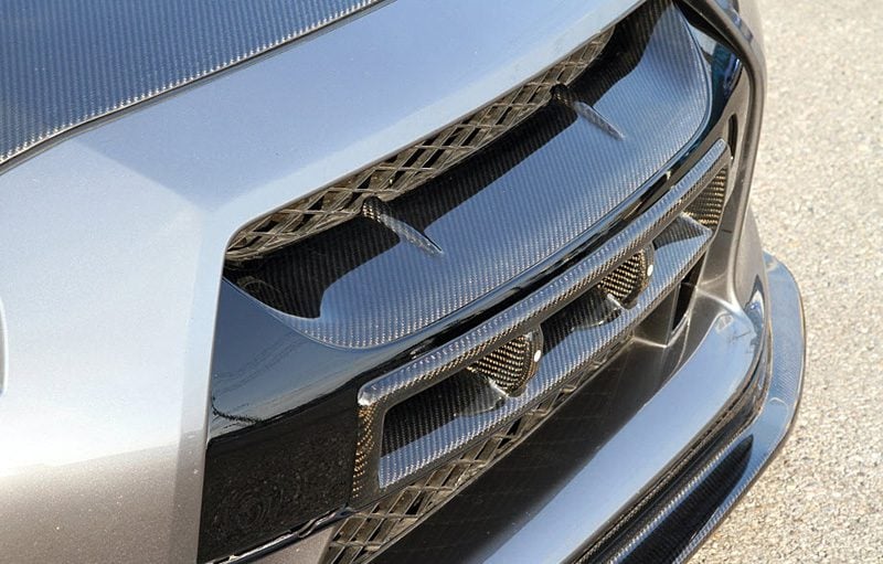 Top Secret Grill and Intercooler Duct, Full Carbon-0