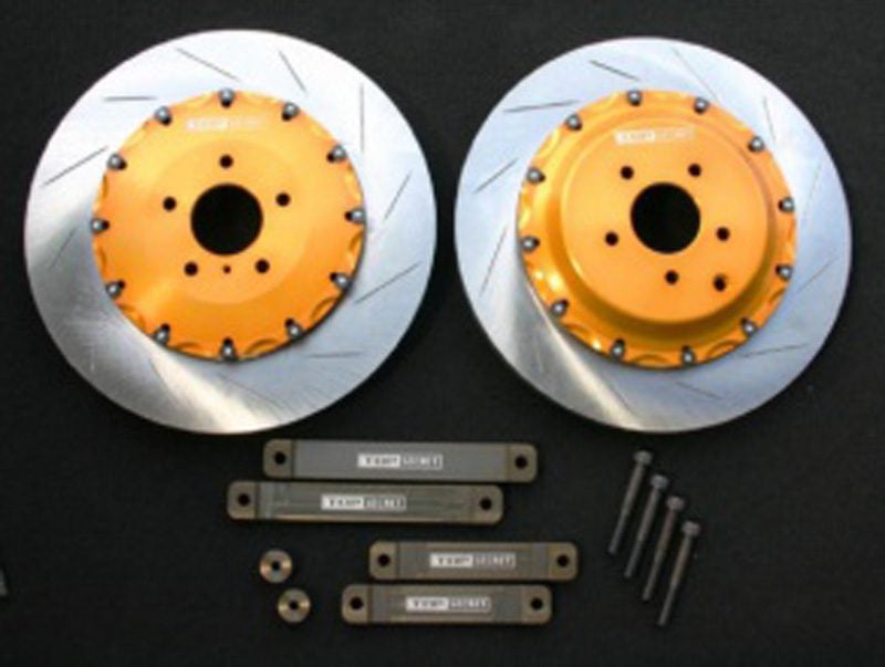 Top Secret Rear Rotors, 400mm Offset, Slotted 2pc-0