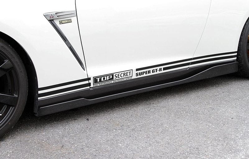 Top Secret Side Diffusers, Carbon-0