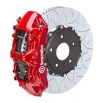 2014 - 2021 SUBARU WRX STI - Brembo GT Big Brake Kit Upgrade (Front) - Red Caliper