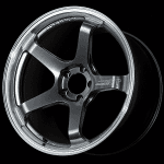 Advan GT Beyond in Machining and Racing Hyper Black