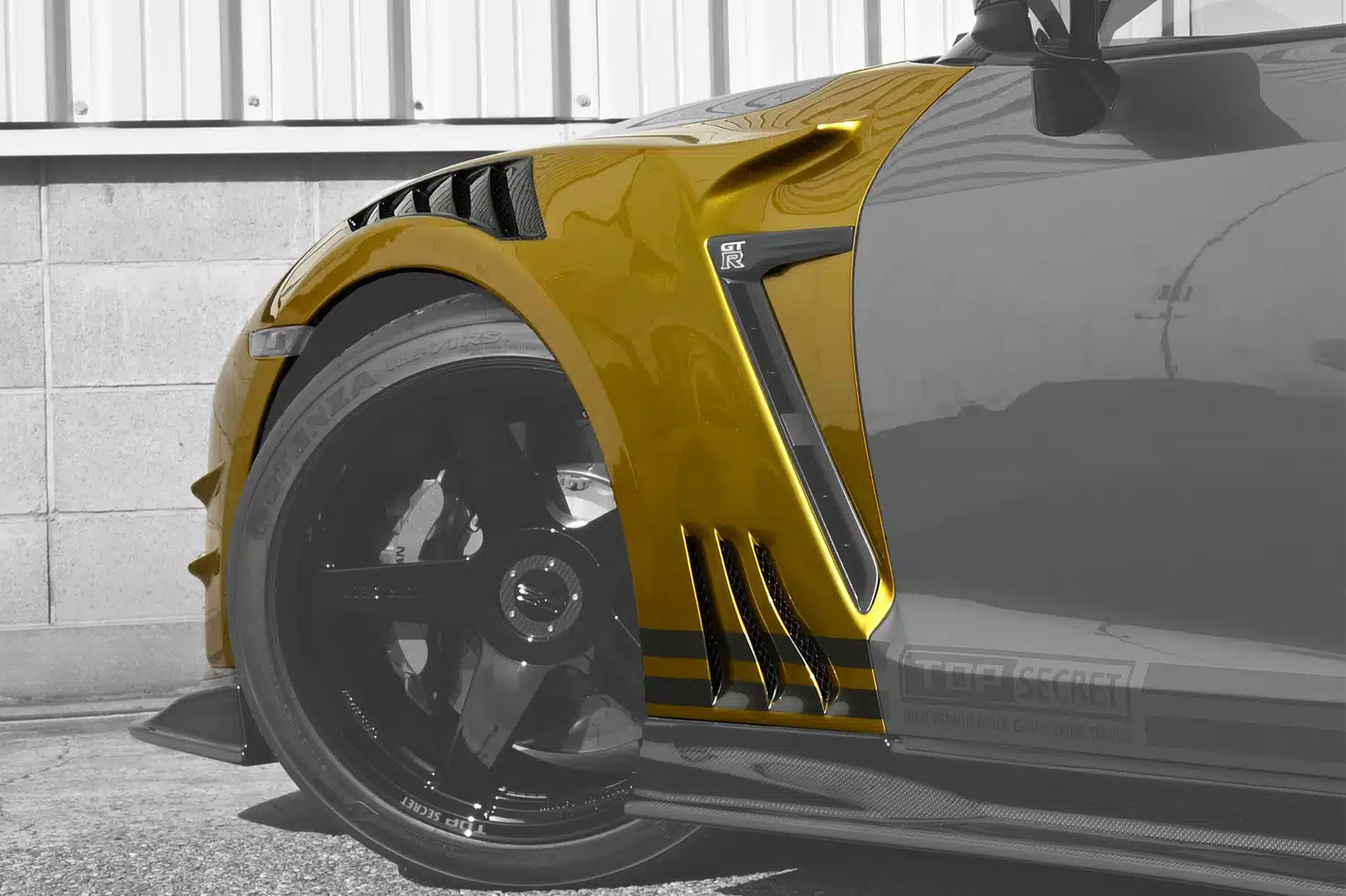 Fender GTRページ Top Secret GT-R GT Front Fenders | Bulletproof Automotive