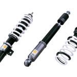 HKS HIPERMAX S Coilover Kit for GE8 Honda Fit Front and Rear Struts