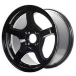 Gram Lights 57CR 18X8.5 +37 5-108 Glossy Black