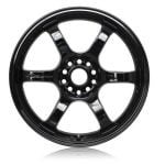 Gram Lights 57DR 18×9.5 +22 5-114.3 Glossy Black