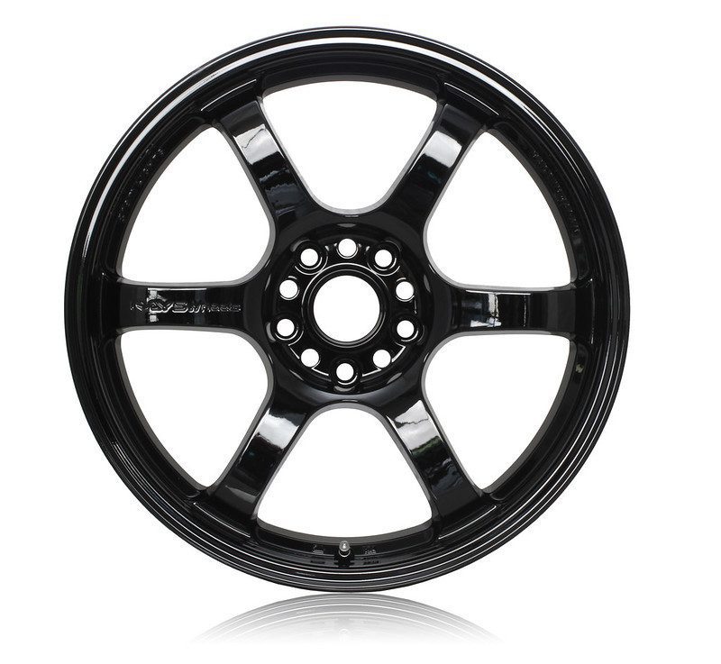 Gram Lights 57DR 18×8.5 +37 5-114.3 Glossy Black