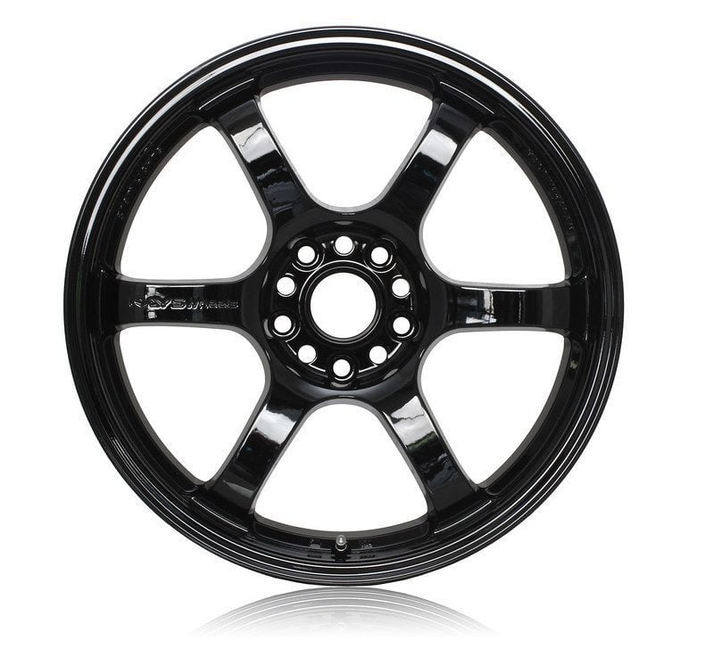 Gram Lights 57DR 18×8.5 +37 5-100 Glossy Black