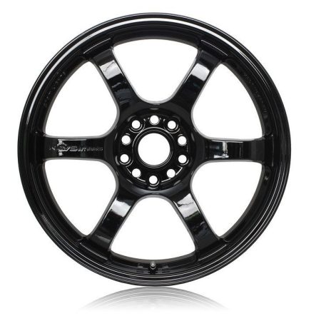 Gram Lights 57DR 18×10.5 +22 5-114.3 Glossy Black