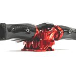 AMS Performance Carbon Fiber & Red Intake Manifold w/ Aux Fuel Rail (18 injectors) for R35 Nissan GT-R