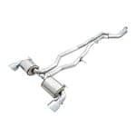 AWE Resonated Touring Edition Exhaust - 5in Chrome Silver Tips for A90/A91 Toyota GR Supra [3015-32118]