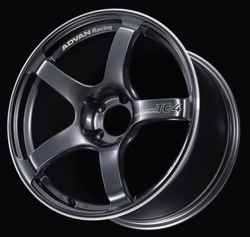 Advan TC4 16×5.5 +38 4-100 Racing Gunmetallic & Ring Wheel