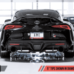 AWE 2020 Toyota Supra A90 Non-Resonated Touring Edition Exhaust – 5in Diamond Black Tips