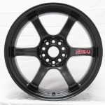 Gram Lights 57DR 19×8.5 +35 5-114.3 Semi Gloss Black