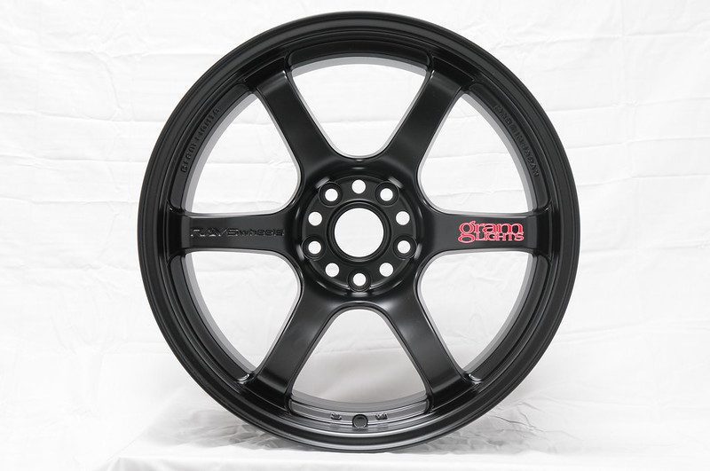 Gram Lights 57DR 19×9.5 +25 5-120 Semi Gloss Black