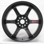 Gram Lights 57DR 18×10.5 +12 5-114.3 Semi Gloss Black