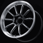 Advan RS-DF Progressive 19×9.5 +38 5-114.3 Machining & Racing Hyper Black Wheel