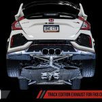 AWE Tuning 2017+ Honda Civic Type R Track Edition Exhaust w/Front Pipe & Triple Diamond Black Tips