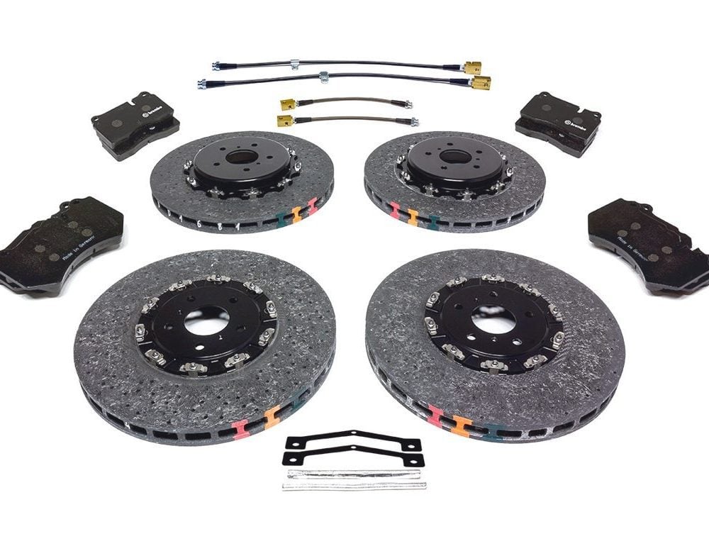 AMS Performance Carbon Ceramic Brake Package for R35 Nissan GT-R [ALP.07.01.0102-2]