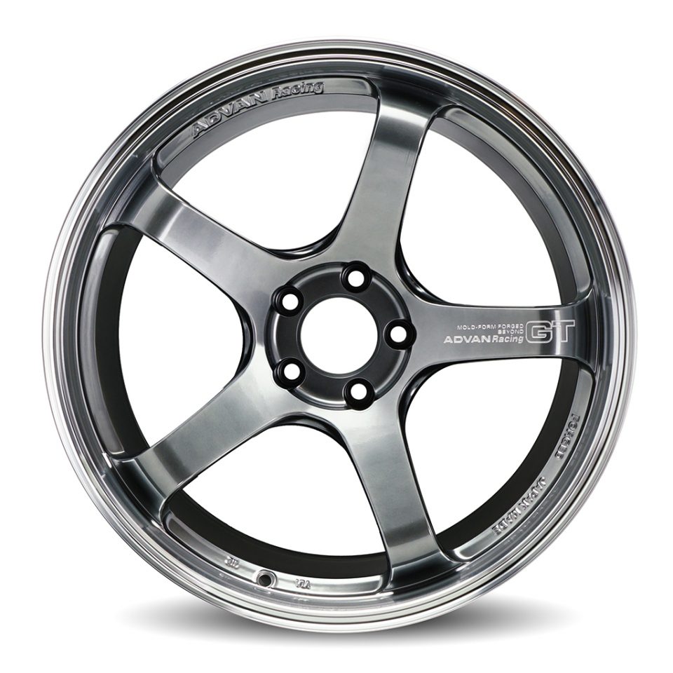 Advan Racing GT Beyond Machining & Racing Hyper Black Wheel (19x10