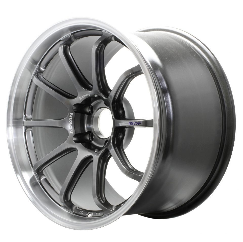 Advan Machining & Racing Hyper Black RS-DF Progressive Wheel (19x10.0 5-114.3 +22)