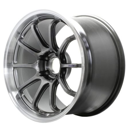 DISCONTINUED – Advan Racing RS-DF Progressive Machining & Racing Hyper Black Wheel (19×9.5 5-112 +29) – DISCONTINUED
