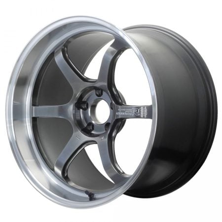 Advan Racing R6 Machining & Racing Hyper Black Wheel (20×12 5-114.3 +20)
