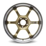 Advan R6 Machining & Racing Brass Gold Wheel