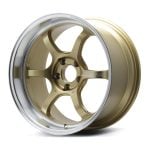 Advan R6 Machining &Racing Brass Gold Wheel