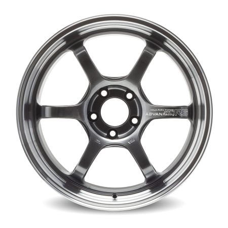 Advan Racing R6 Machining & Racing Hyper Black Wheel (18×12 5-114.3 +25)