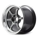 Advan Racing R6 Machining & Racing Hyper Black Wheel