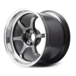 Advan R6 Machining & Racing Hyper Black Wheel
