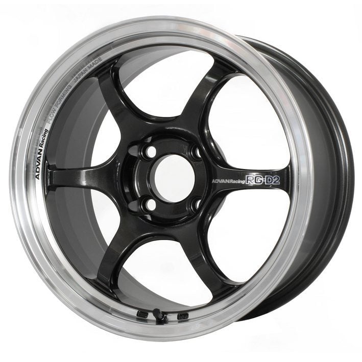 Advan RG-D2 Machining & Black Gunmetallic Wheel