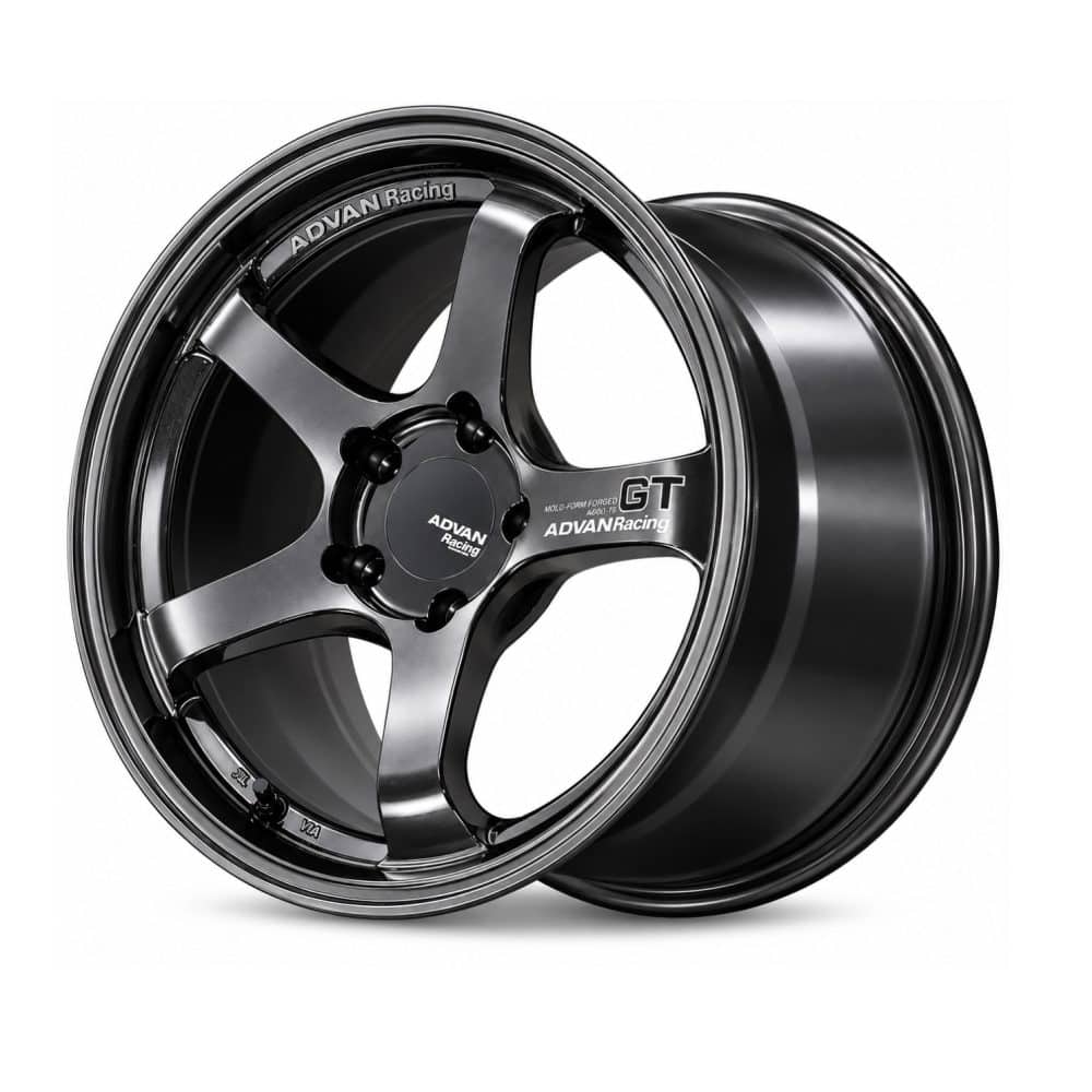 Advan Racing GT Premium Version Racing Titanium Black Wheel (18x10 5-130 +40)