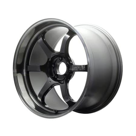 Advan Racing R6 Machining & Black Coated Graphite Wheel (20×10 5-114.3 +45)