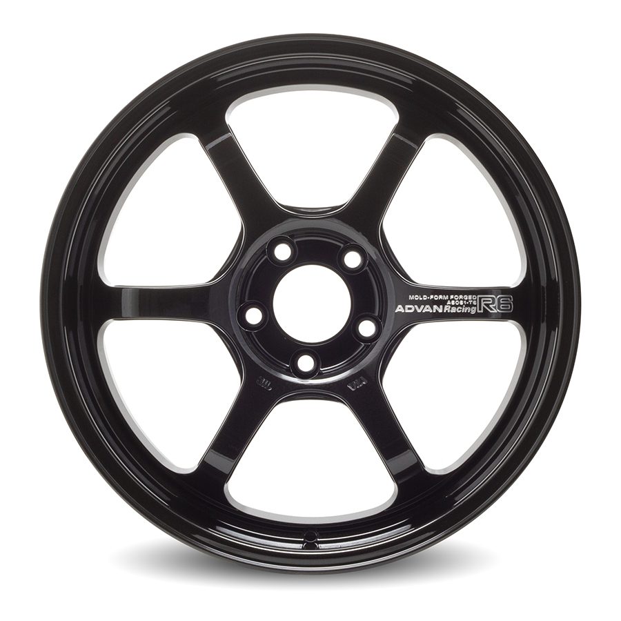 Advan R6 20x8.5 +38mm 5-114.3 Racing Candy Red Wheel