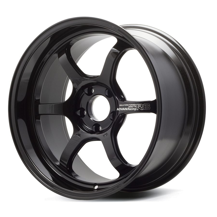 Advan Racing R6 Racing Titanium Black Wheel