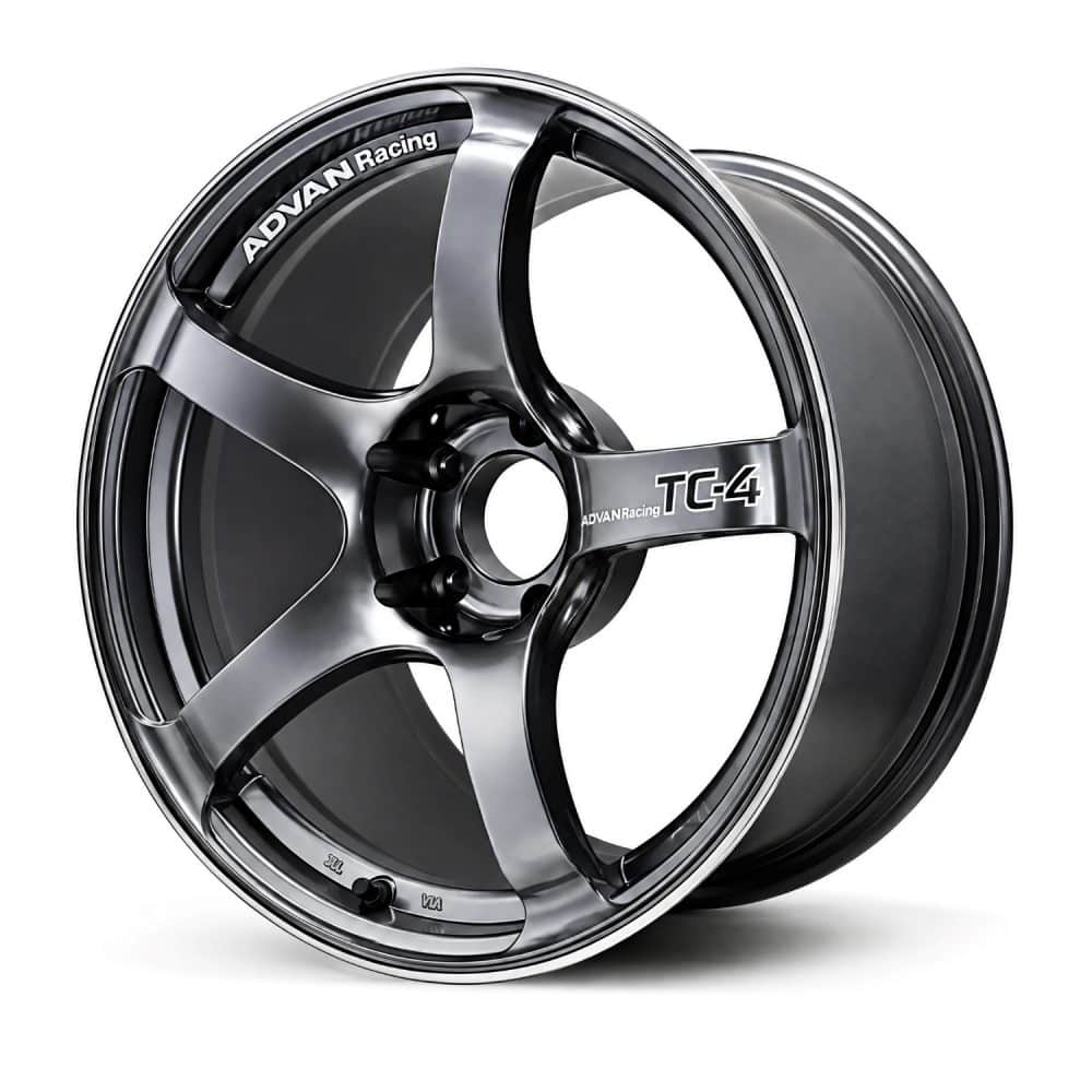 Advan Racing TC-4 Racing Gun Metallic & Ring Wheel (17x8 5-114.3 +54)