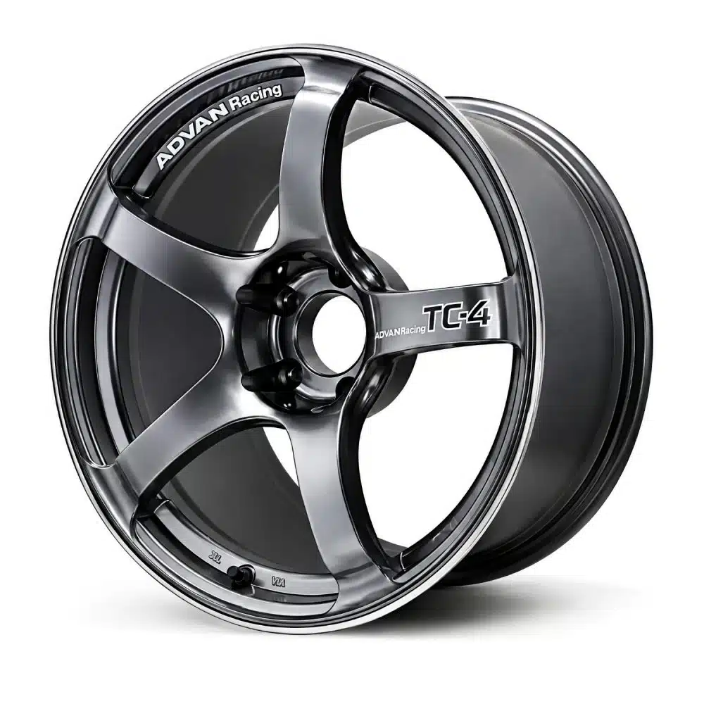 Advan Racing TC-4 Racing Gun Metallic & Ring Wheel (18x10.5 5-114.3 +15)