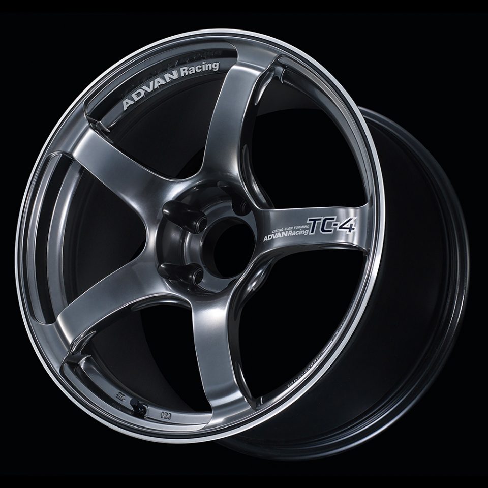 Advan Racing TC-4 Racing Gunmetallic & Ring Wheel