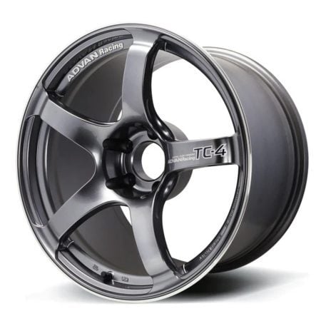 Advan Racing TC4 Gunmetallic Wheel W/ Ring (15×8 4-100 +35)