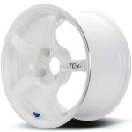 Advan Racing TC4 White Metallic & Ring Wheel