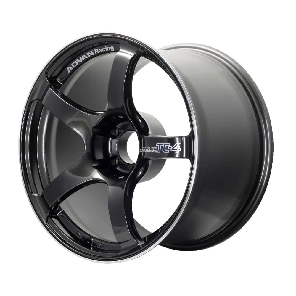 Advan TC-4 Wheel 17x9 5x114.3 63mm Racing Gun metallic & Ring