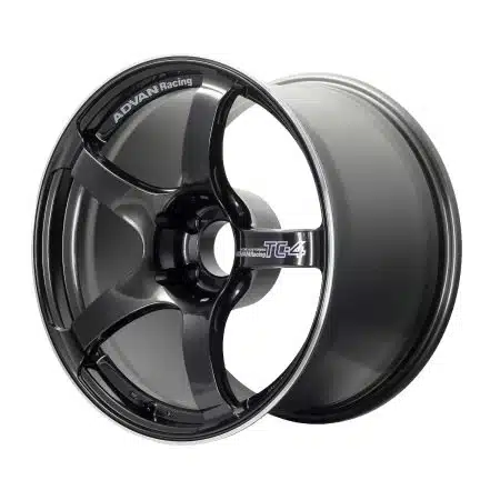 Advan Racing TC-4 Racing Gun Metallic & Ring Wheel (17×9 5-114.3 +63)
