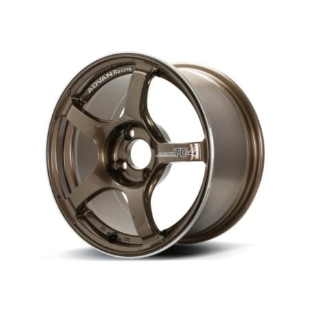 Advan Racing TC4 Umber Bronze Metallic Wheel (15×8 4-100 +35)