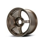 Advan Racing TC4 Umber Bronze Metallic & Ring Wheel (17x7.5 5-112 +43)