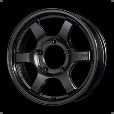 Gram Lights 57DR-X 16×6.5 +38 6-139.7 Super Dark Gunmetal (Special Order No Cancel/Returns)